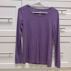 Tasc Performance Purple Long Sleeve Shirt - Size XS - great condition